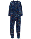 Carters Boys 4-7 Gamer Microfleece Blanket Sleeper