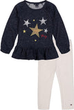 Tommy Hilfiger Girls Sequin Star Sparkle Legging Set