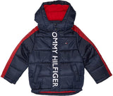 Tommy Hilfiger Boys Logo Bubble Fleece Lined Jacket