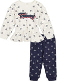 Tommy Hilfiger Girls 12-24 Months 2-Piece Star Jogger Set