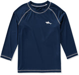 Big Chill Boys 8-20 Shark Rash Guard Long Sleeve