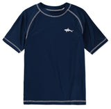 Big Chill Boys 8-20 Shark Rash Guard Short Sleeve