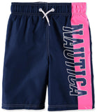Nautica Boys 8-20 Logo Swim Trunk