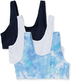 Cyndeelee Girls 7-14 Cotton 3-Pack Bralette Sports Bra