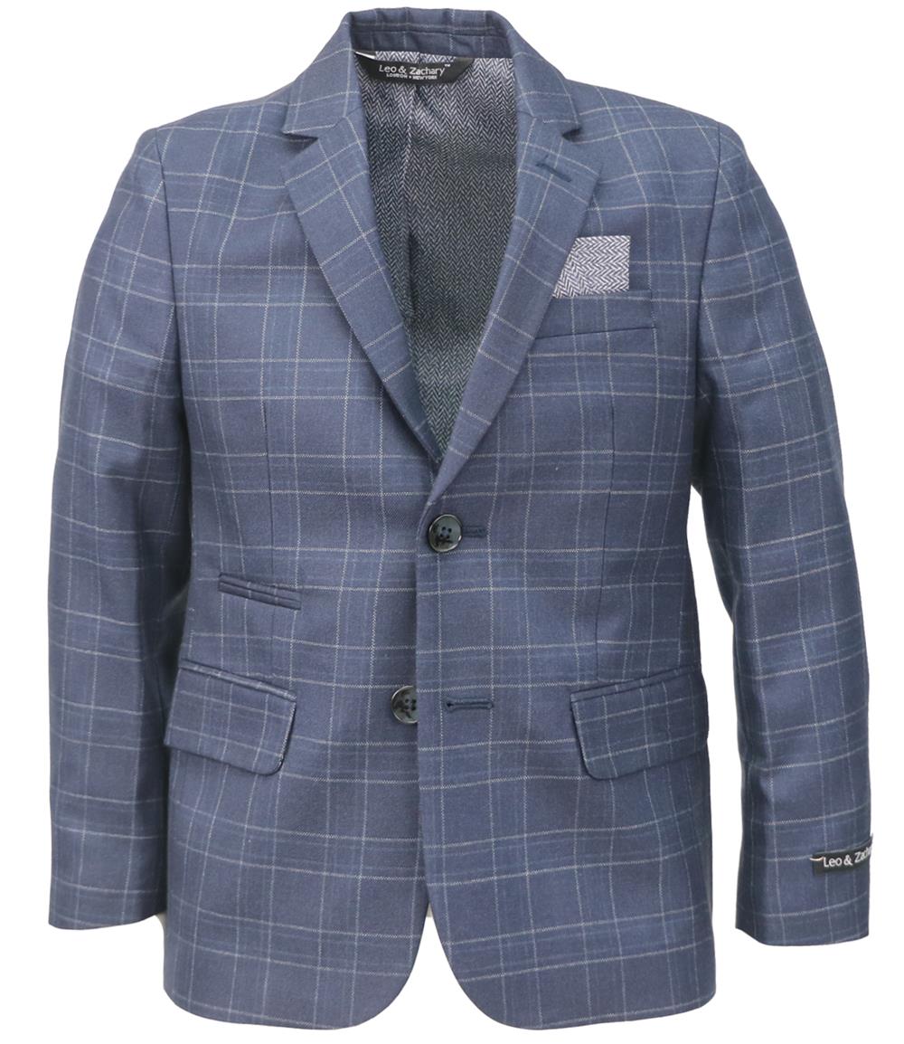Leo & Zachary Boys 4-7 Suit Coat Blazer Jacket