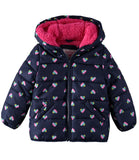 Carters Girls 12-24 Months Fleece Lined Puffer Jacket