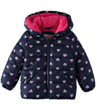Carters Girls 2T-6X Fleece Lined Puffer Jacket