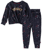 Tommy Hilfiger Girls 2T-4T Tommy Star Jogger Set