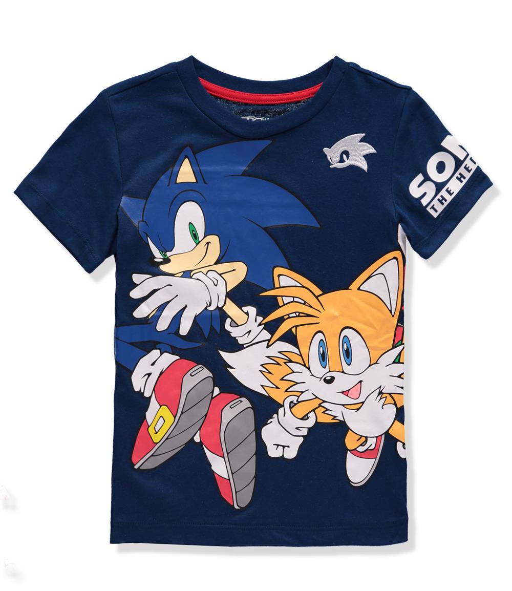 Sonic Boys 4-20 Short Sleeve Wrap T-Shirt