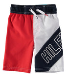 Tommy Hilfiger Boys 4-7 Pieced Colorblock Swim Trunk