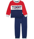 Tommy Hilfiger Boys 12-24 Months 2-Piece Colorblock Jogger Set