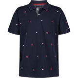 Tommy Hilfiger Boys 4-7 Flag Print Polo Shirt