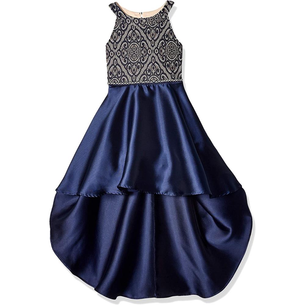 speechless sleeveless embellished party dress juniors Amazon.com: Speechless Junior's High Neck Party Dress with Peek-A-Boo Jeweled Waist Silver : Clothing, Shoes & Jewelry