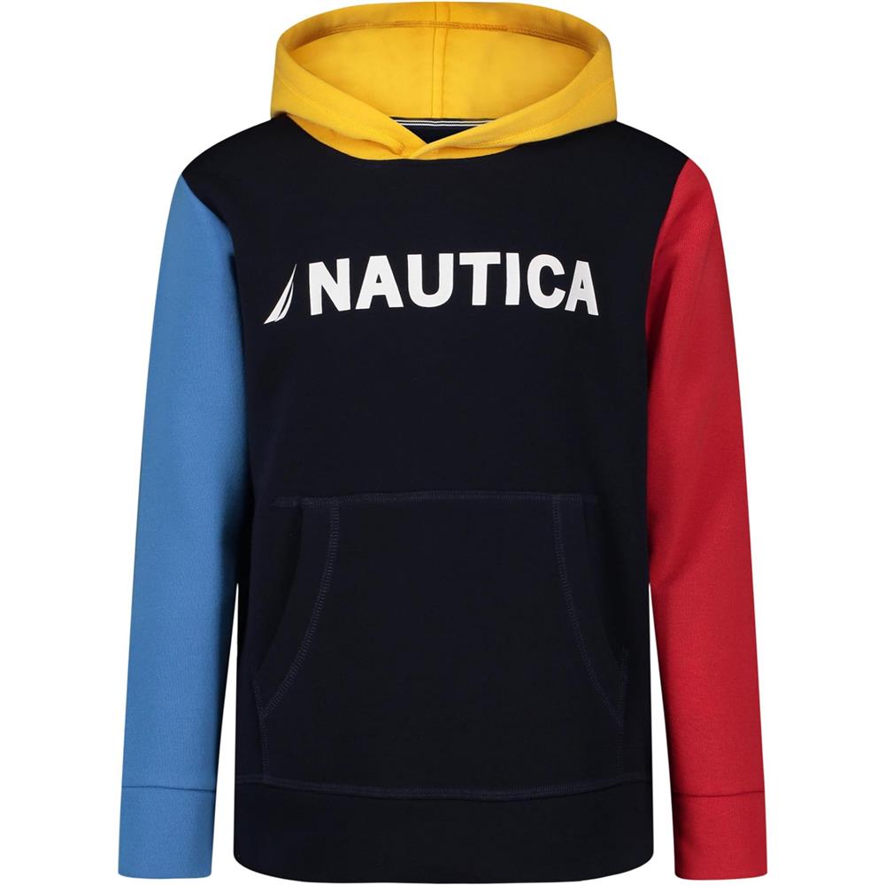 Nautica Boys 2T-4T Colorblock Pullover Hoodie
