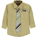 Alberto Danelli Boys 4-7 Dress Shirt and Tie