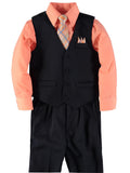 Vittorino Boys 2T-16 4 Piece Suit Set
