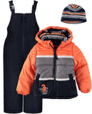 London Fog Boys 12-24 Months Colorblock Snowsuit with Hat