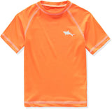 Big Chill Boys 8-20 Shark Rash Guard Short Sleeve