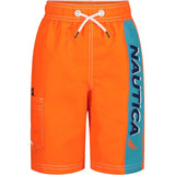 Nautica Boys 4-7 Motion Swim Trunk with UV Protection