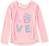 Colette Lilly Girls 2T-4T Love Cupcake Sequin Long-Sleeve Shirt