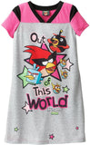 Angry Birds Girls S-XL ''Out of This World'' Nightgown