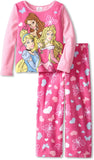 Disney Girls 4-10 Princess Micro-fleece Pajama Set