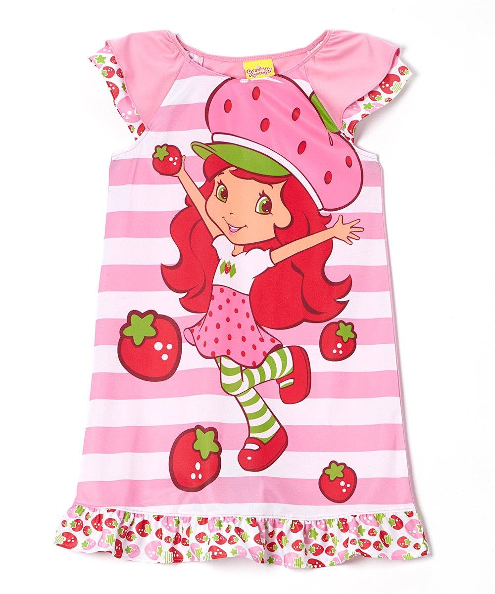 Hasbro Girls 2T-4T Strawberry Shortcake Nightgown