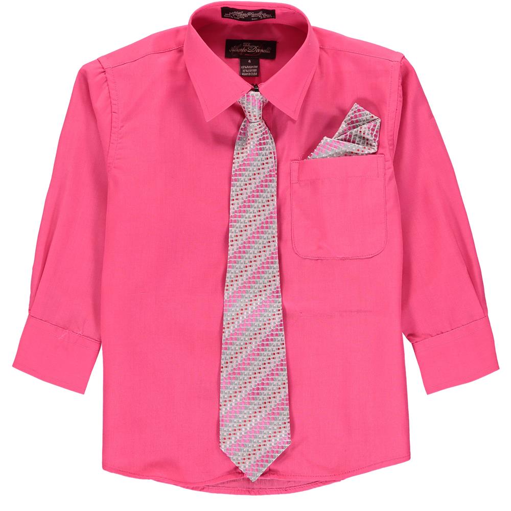 Alberto Danelli Boys 4-7 Dress Shirt and Tie