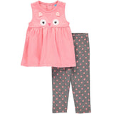 Bon Bebe Girls 12-24 Months Owl Legging Set