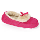 Chatties Girls 7-16 Faux Fur Glitter Slippers