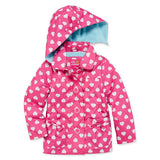 Pink Platinum Girls 4-6X Anorak Heart Jacket