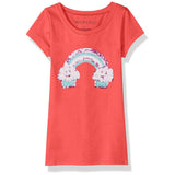 Colette Lilly Girls 7-16 Rainbow Sequin T-Shirt