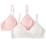 Rene Rofe Girls 6-16 Savannah Padded Bralette 2-Pack