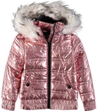 Urban Republic Girls 7-16 Metallic Puffer Jacket