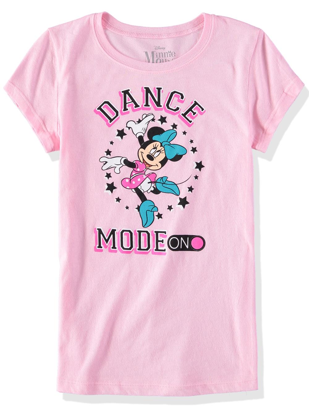 Disney Girls 4-16 Minnie Mouse Dance Mode Shirt
