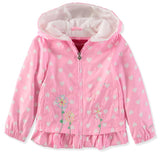 London Fog Girls 2T-4T Heart Hood Spring Jacket