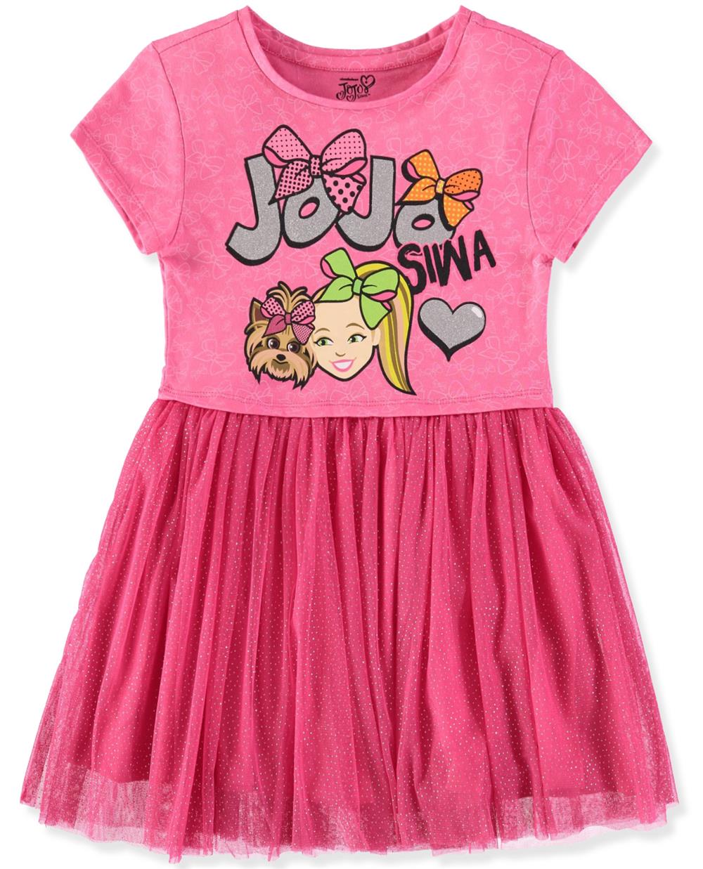 Nickelodeon Girls 4-16 Jojo Siwa Tutu Dress