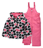 Carters Girls Printed 2-Piece Snowsuit