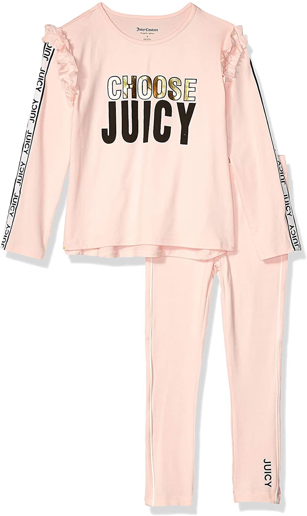 Juicy Couture Girls 4-6X 2 Piece Legging Set