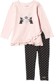 Juicy Couture Girls 12-24 Months Puppy Foil Legging Set