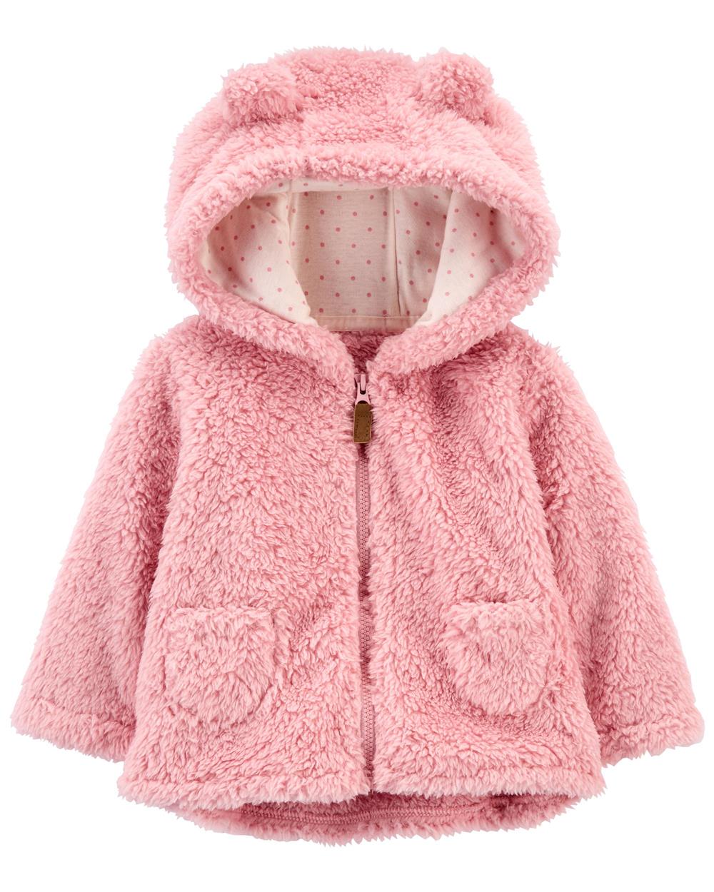 Carters Girls 0-24 Months Sherpa Jacket – S&D Kids