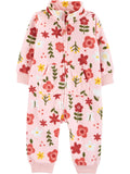 Carters Girls 0-24 Months Floral Microfleece Jumpsuit