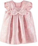 Bonnie Baby Girls 12-24 Months Bow Brocade Dress