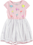 Star Ride Girls 4-6X 3D Pom Tulle Dress