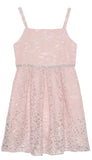 Pastourelle By Pippa & Julie Girls 4-6X Sleeveless Lace Dress