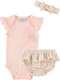 Rene Rofe Baby Girls 0-9 Months Daisy Ruffle Diaper Set