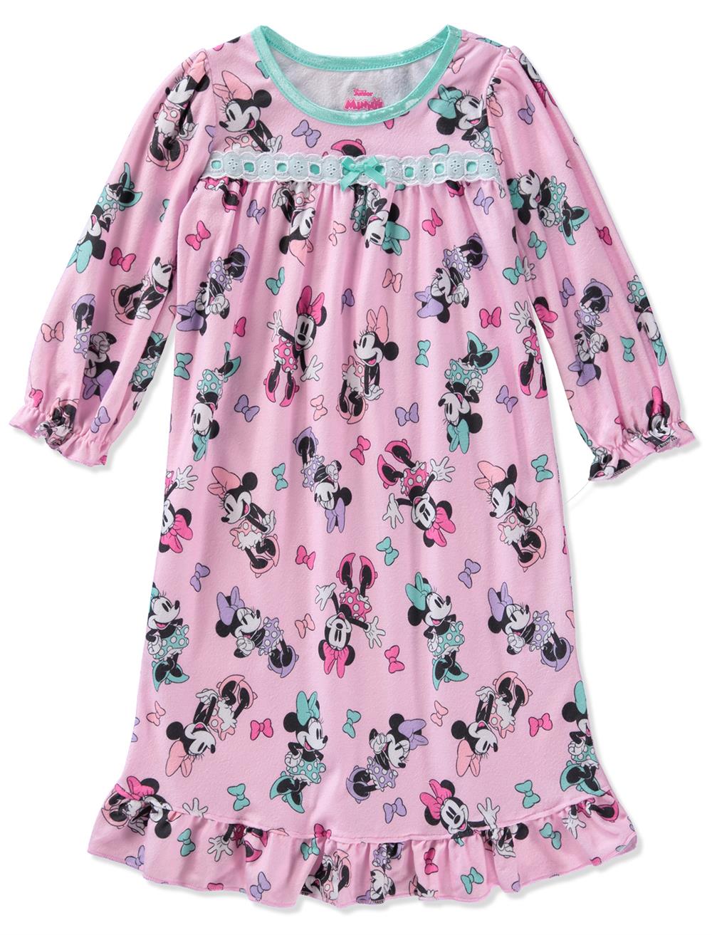 Disney Girls 2T-4T Minnie Mouse Nightgown S&D Kids Disney Girls 2T-4T Minnie Mouse Nightgown S&D Kids