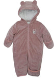 Carters Baby Girls' Bundle Up Cozy Pram with Ears