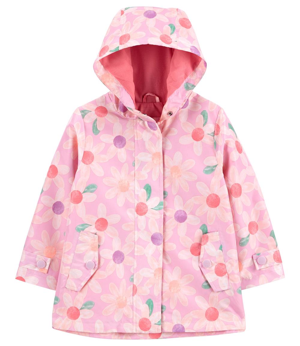 Carter's Baby Girls' Polka Dot Rain Jacket - Water-Resistant Slicker
