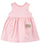 Carters Girls 0-12 Months Leopard Pocket Dot Dress